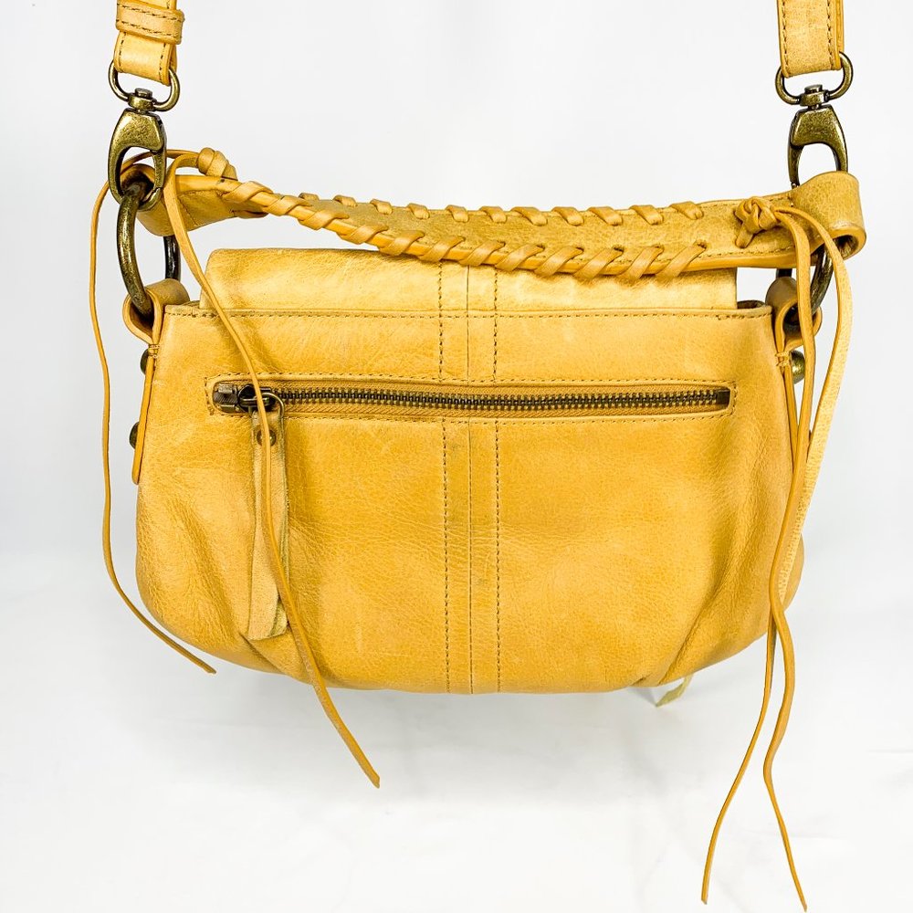 LUCKY BRAND Yellow Flap Crossbody Bag - Picture 6 of 11